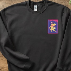 As de corazones, tigre, as de corazones, carta del as, camiseta de animales, sudadera de animales, art nouveau, camiseta de la carta del as, sudadera de tigre, camiseta de tigre
