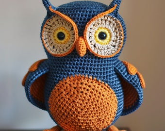 Whimsical Wings: Enchanting Crochet Owl Pattern for Charming Feathered Friends