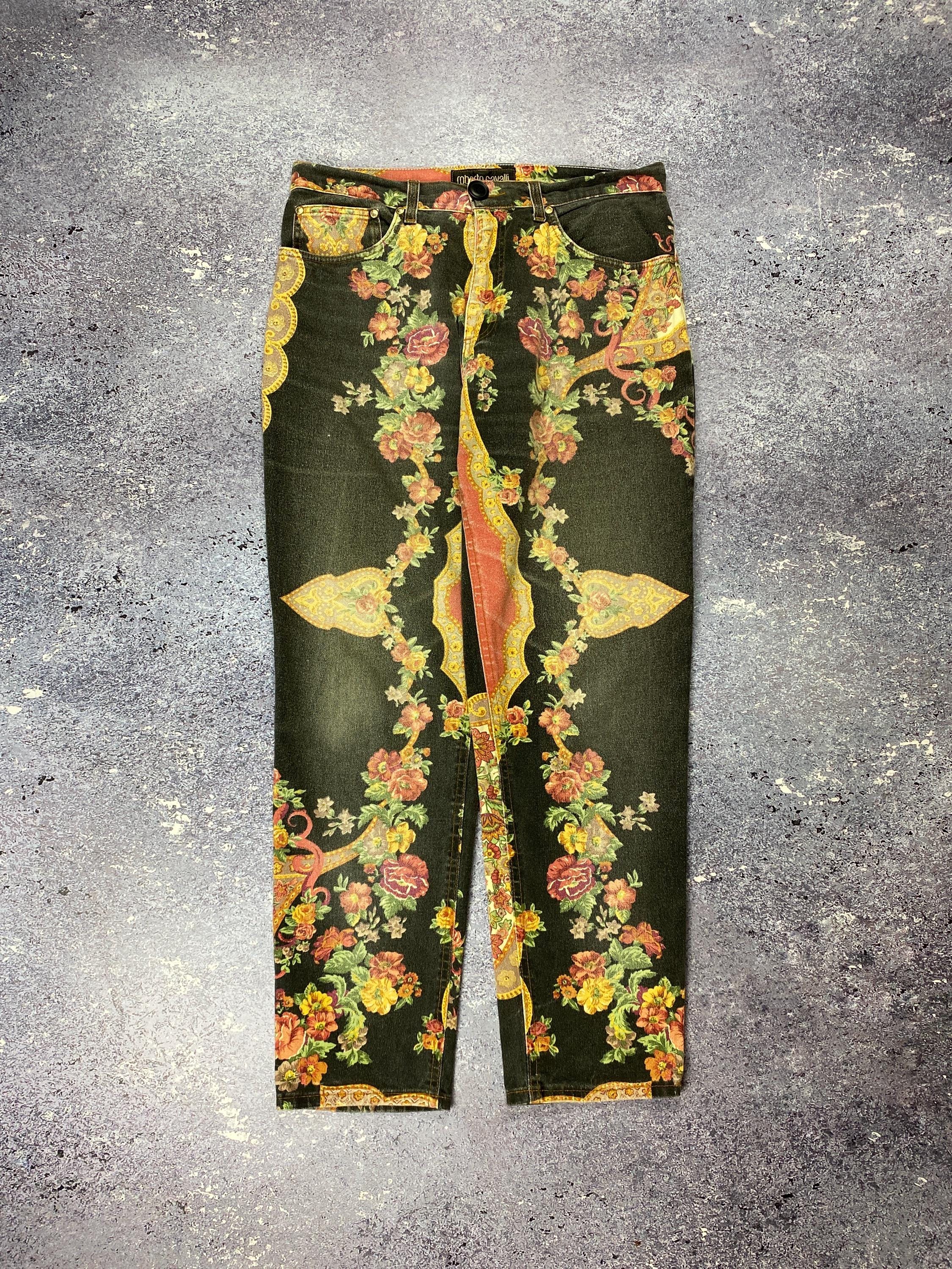 Roberto Cavalli Pants - Etsy