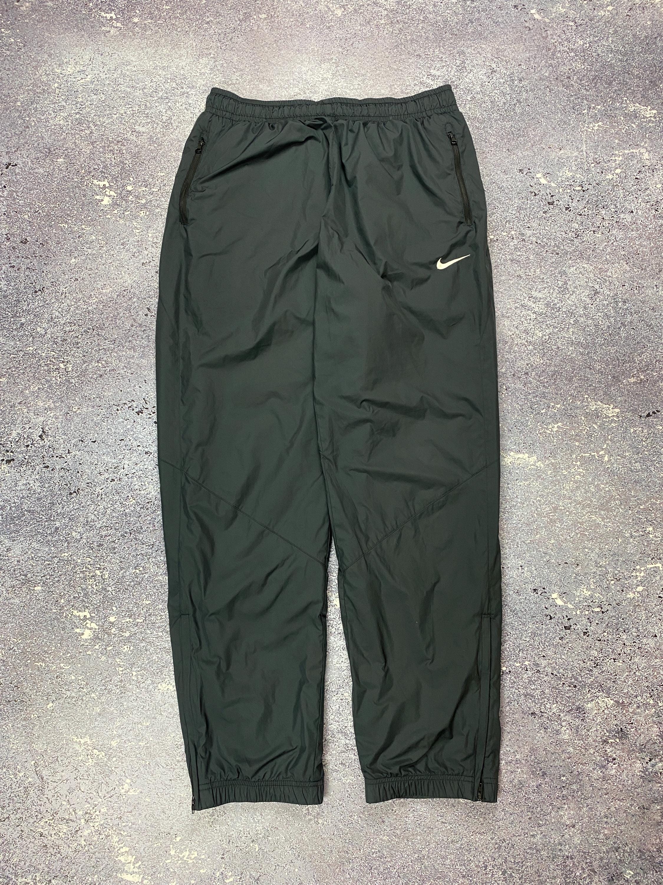 パンツ 00s archive NIKE nylon pants brown y2k NIKE - 00s Y2K NIKE ナイキ ナイロントラックパンツ カーキ