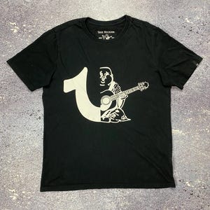 関税込み♪【TRUE RELIGION】PALM TREE ロゴ ★ Tシャツ True Religion Men's Ss Palm Tree Photo Print Tee in Black | eBay