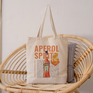 Carta da regalo Aperol Spritz Carta da regalo Aperol Spritzer Carta da regalo per addio al nubilato per lei Carta da regalo per cocktail Carta da regalo vintage Elegante - Italia