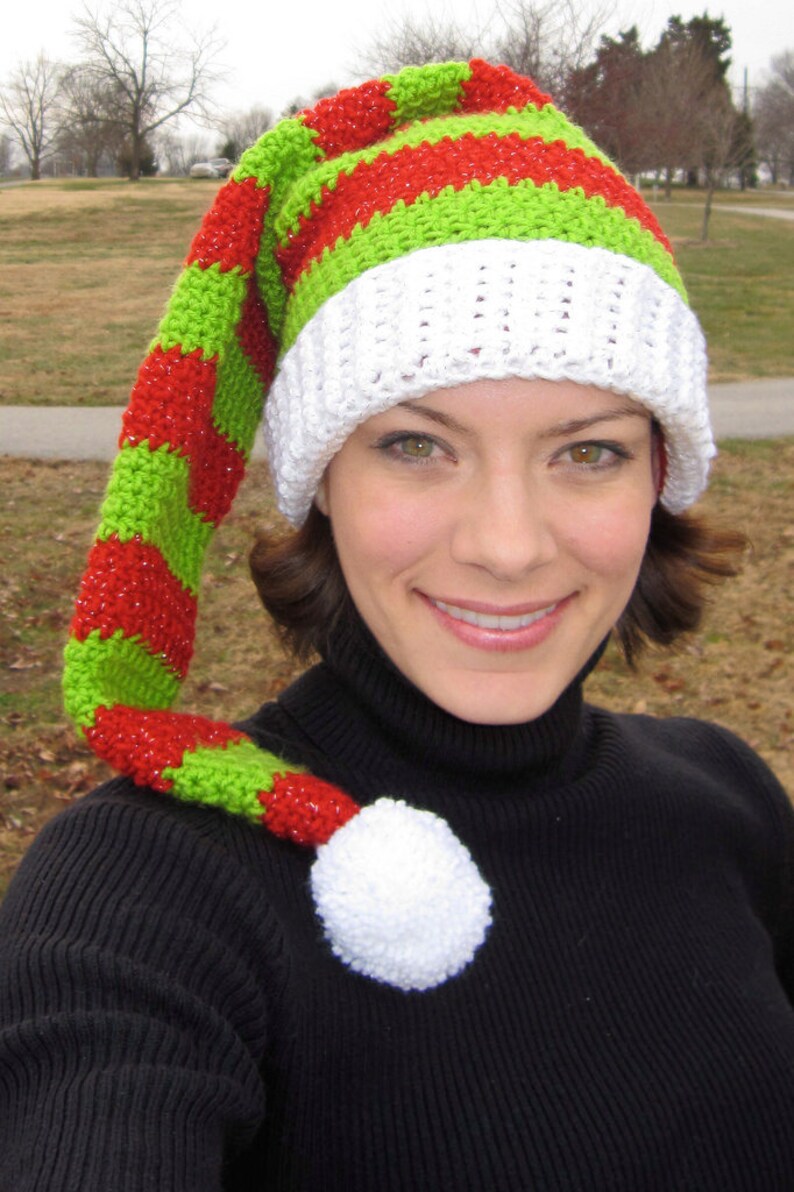 Crochet Pattern Adult Elf Hat Etsy