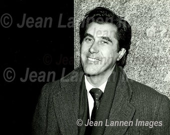 BRYAN FERRY - Cool BW 11x14 Photograph of Bryan on Promotional Tour 1987 Detroit, Singer, Songwriter, Roxy Music Rock Star - Jean Lannen Art