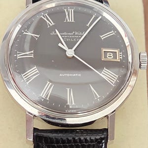 IWC Shaffhausen Türler-Very Rare Sunburst Gray Dial- Cal.8541 Automatic Swiss Made- Collectors Piece