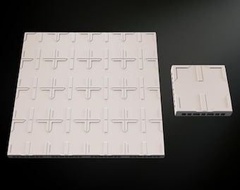 Sci-Fi Tile Pack 13: 3D Printable OpenLock Terrain (STL File, 28mm Scale)