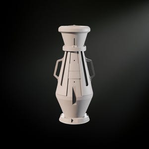 Sci-Fi Amphora STL File: 3D Printable Wargame Terrain (28mm Scale)