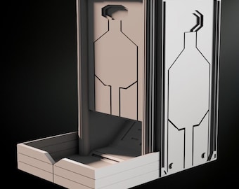 Sci-Fi Dice Tower STL File: Alien Wargaming Terrain (28mm Scale) (Digital Download