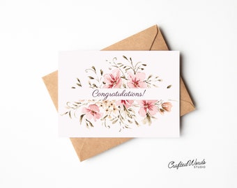 Printable Congratulations Cards, Exciting Times Card, Good Luck Card, You've Got This, New Job Card, Exciting Times Ahead Card