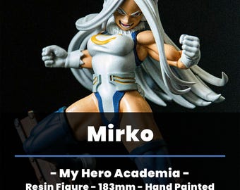 White Fury - Hand-painted - Resin print