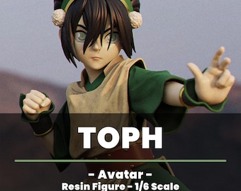 Blind Fighter Figurine - Hand-painted - Resin Print