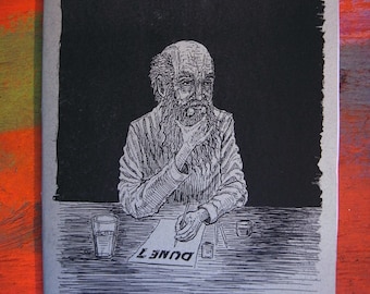 Ultra rare Dune 7 collaborative jam zine made in Seattle