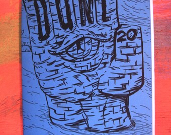 Ultra rare Dune 20 collaborative jam zine made in Seattle