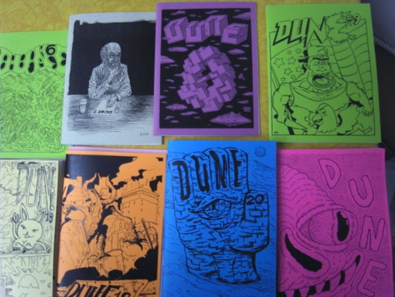 Ultra Rare Dune 3 Collaborative Zine From Seattle - Etsy Canada