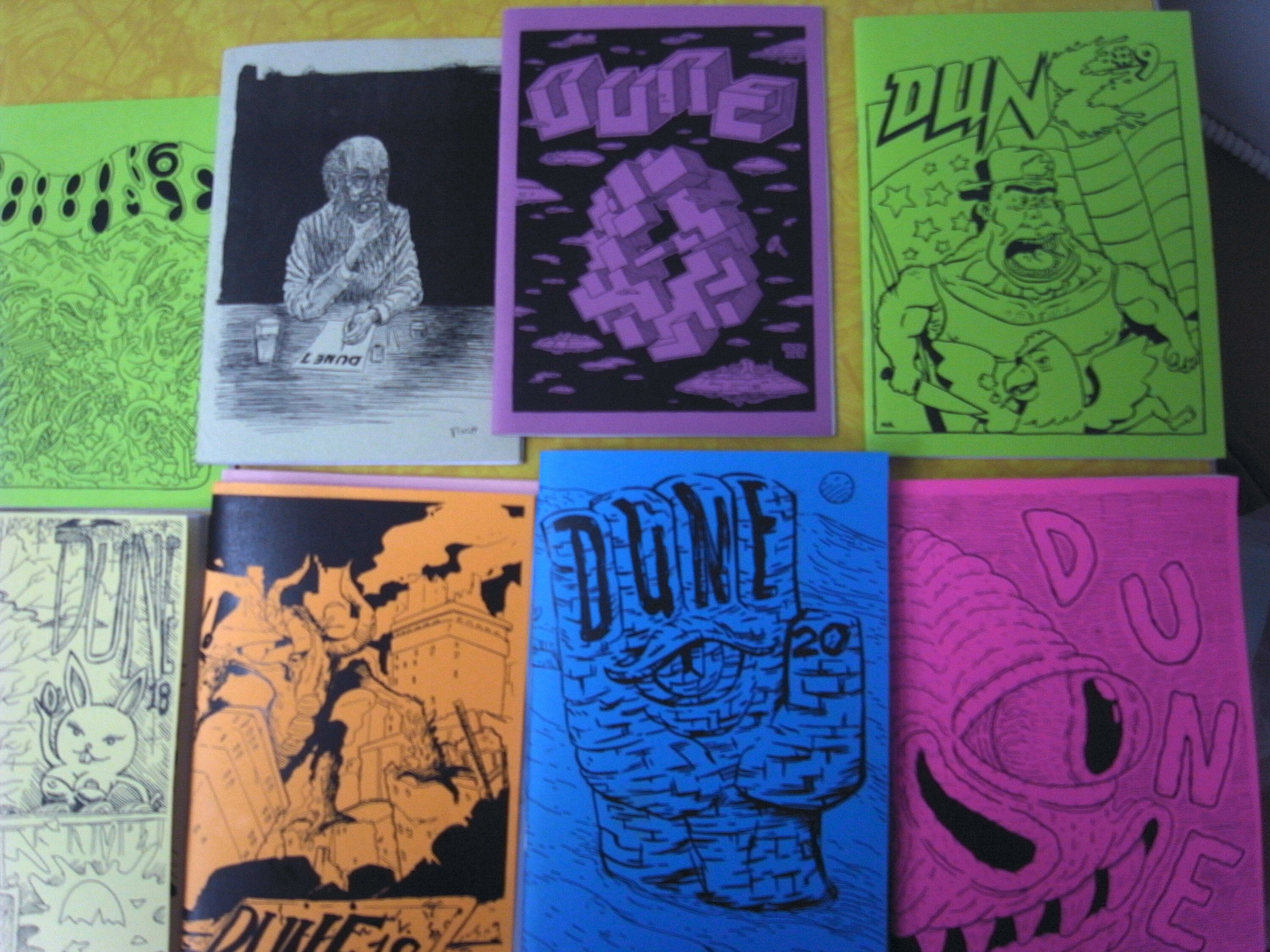 Ultra Rare Dune 3 Collaborative Zine From Seattle Etsy UK