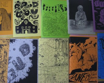 Ultra Rare Dune 3 Collaborative Zine From Seattle - Etsy