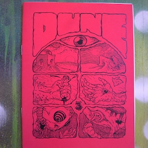 Ultra rare Dune 3 collaborative zine from Seattle