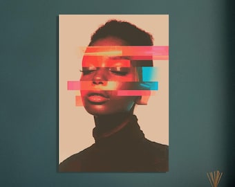 Cyber Dream – Retro-Futuristic Art Poster