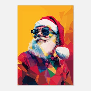 Pop Art Santa