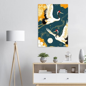 Cranes in Flight - poster