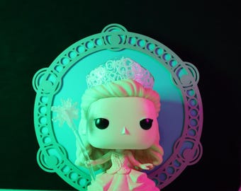 Glinda Funko Pop Display Stand: Wicked Broadway/Movie Inspired Bubble