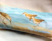Sand Piper Aromatherapy Eye Pillow, Lavender Scented Eye Pillow with Removable Cover, Scented Eye Pillow, Floral Eye Pillow,