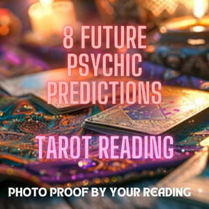 SAME DAY READING - 8 Zukunfts-Psychic-Vorhersagen, Tarotkarten-Lesung, Zukunfts-Psychic-Lesung, Wahrsagerin-Lesung, Same Hour Love-Lesung