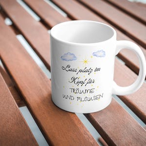 Taza con frase, taza de café con motivo, taza con cita, taza con motivo, idea de regalo para soñadores, taza inspiradora, taza con frase