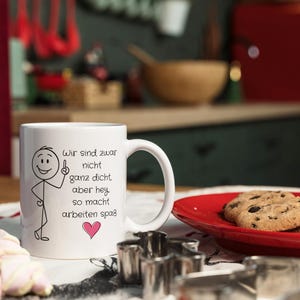 Cup teamwork humor, fun cup work, coffee cup colleagues funny, office cup with saying, team gift idea, humor cup work