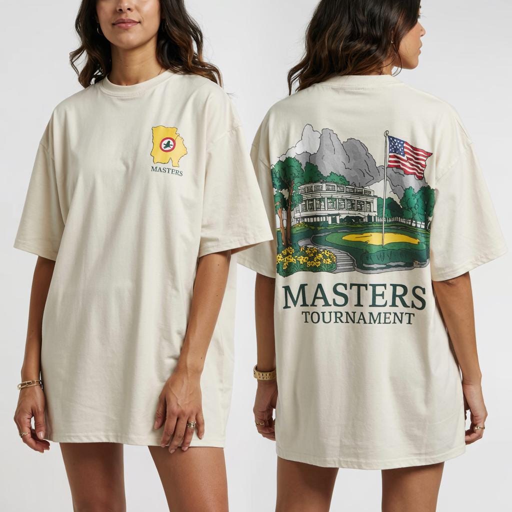 2024 Masters Green Caddie Gnome T-Shirt | New Arrivals
