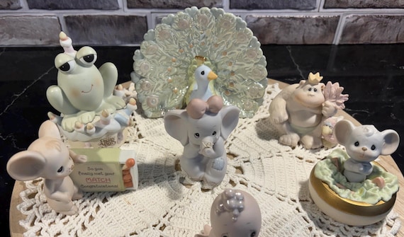 Enesco Precious Moments Animal Figurines - Etsy