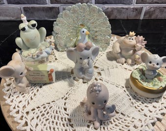 Enesco Precious Moments Animal Figurines - Etsy