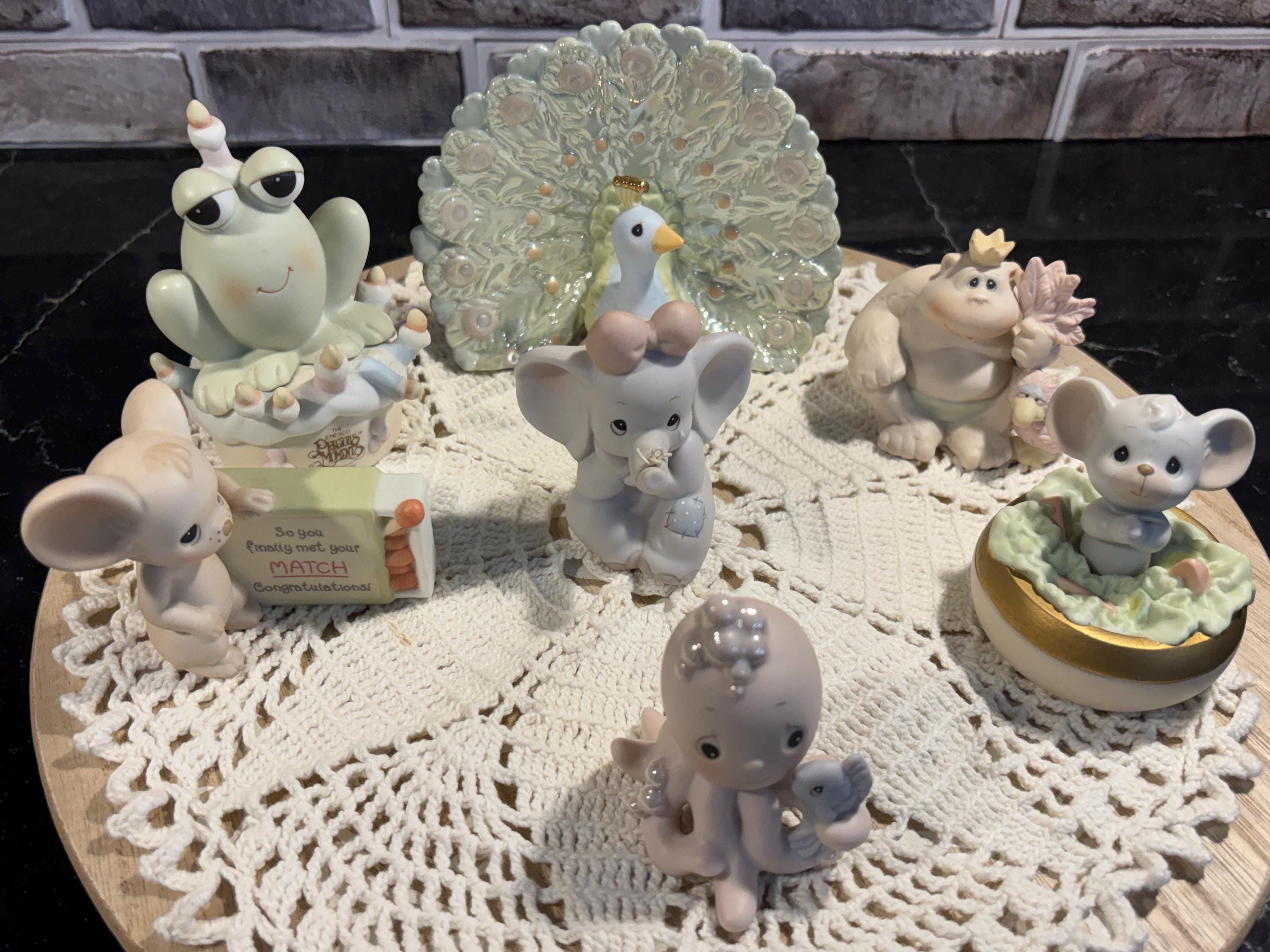 Enesco Precious Moments Animal Figurines - Etsy