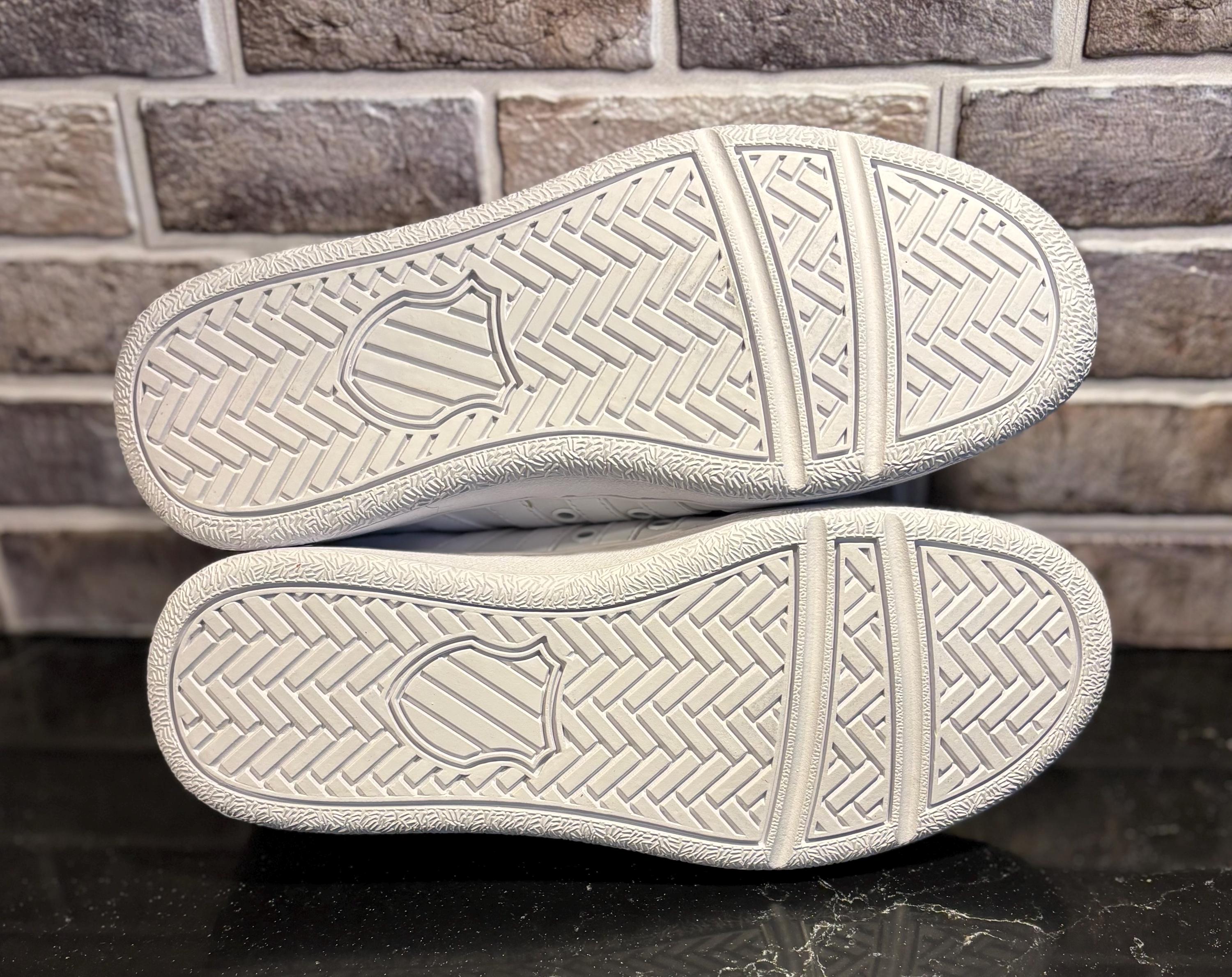 K-swiss White 93343-11-M Low Tennis Shoes, Women's US Size 9, NEW