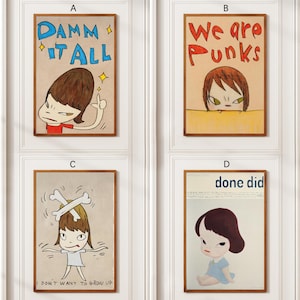 Yoshitomo Nara Damn It All - Etsy