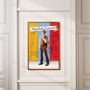 Napoleon Dynamit Filmaffisch Vintageposter Retrotryck Väggkonst Heminredning Julklappar Canvastavla Oinramad