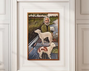 Goodfellas Dog Vintage Art Poster Vintage Poster Retro Print Wall Art Home Decor Christmas Gifts Canvas Print Unframed