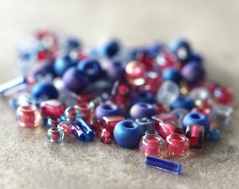 Miyuki Seed Beads Multi Mix Berries : 20 Grams
