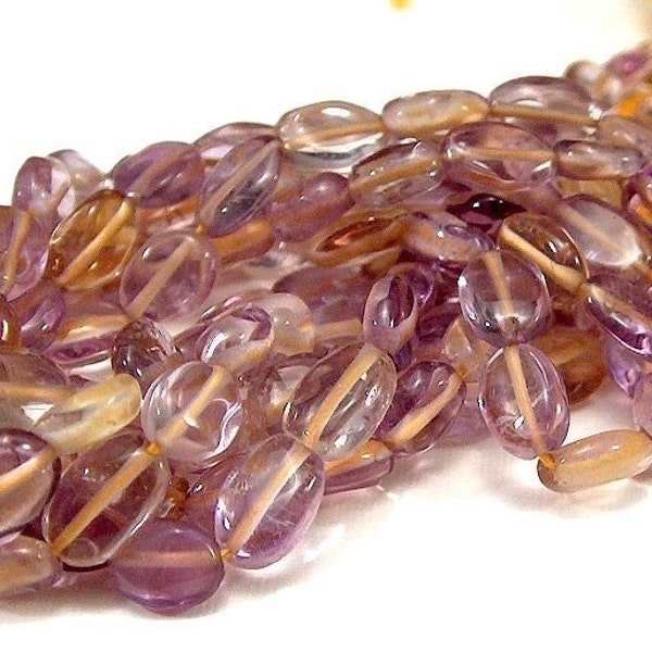 Sale Ametrine 7-9mm Oval - 7 inch Strand