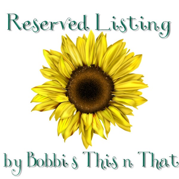 Reserved Listing