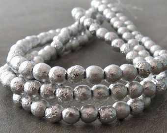 6/0 Matt Efeu grn gestreift Picasso Tschechische Glasperlen Mix: LETZTE 10  Zoll Strang 4 mm Grn Braun Seed Mix - Etsy sterreich