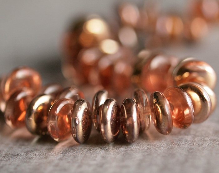50 6mm Czech Glass Round Beads Apollo Gold 50 6mm Czech Glass Round Beads Apollo Gold