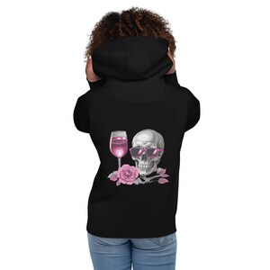 Hoodie: Vineyard Skulls - Pink