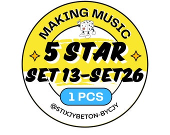 Mogo Prestige 5 Star Sticker (1pcs) Set 22 to 26 (Fast Delivery)
