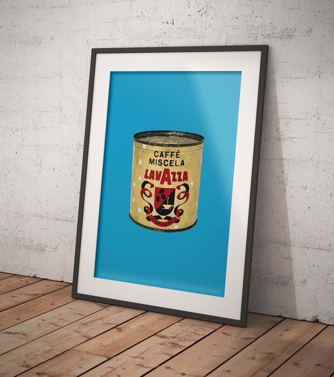 Lavazza Vintage Coffee Print Coffee Lover Lavazza Poster - Etsy