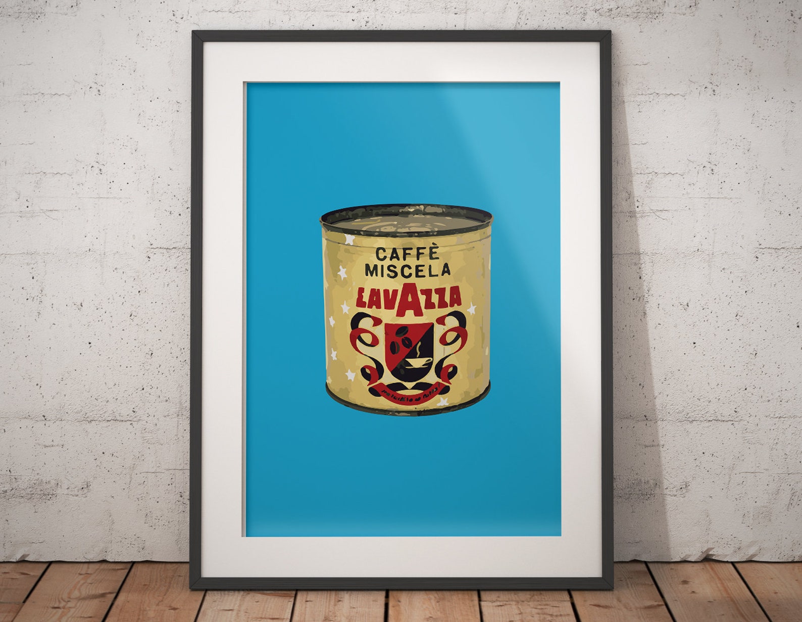 Lavazza Vintage Coffee Print Coffee Lover Lavazza Poster - Etsy