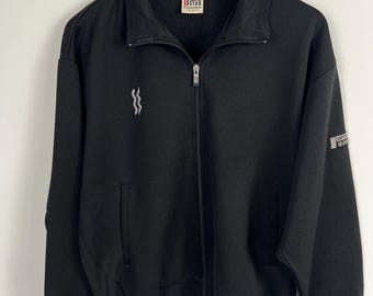 Mizuno Superstar Black Tracksuit Jacket Vintage From Japan / Size