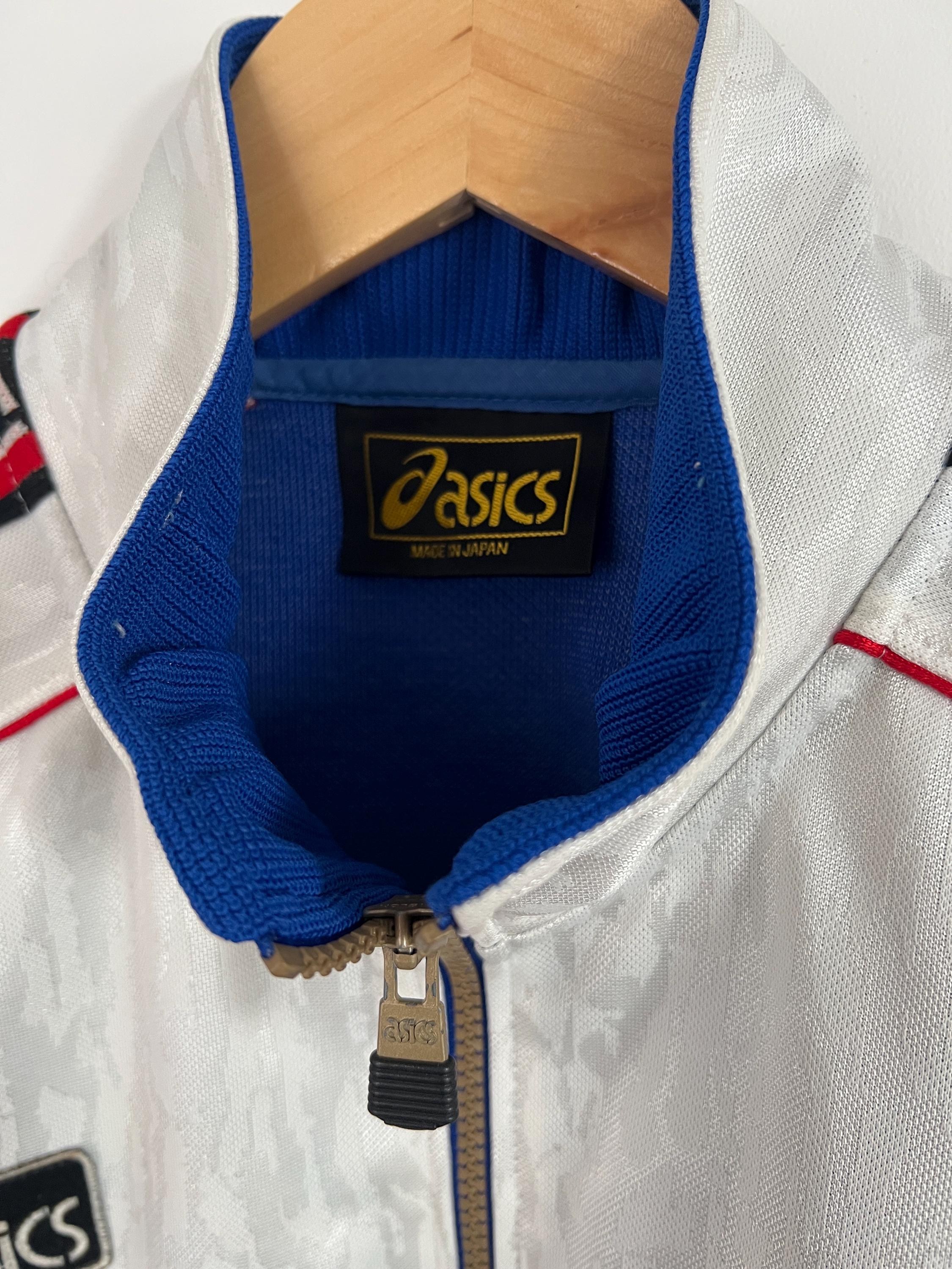 Vintage Asics Track Top: 80s 90s Retro Colourblock - Large - Etsy UK