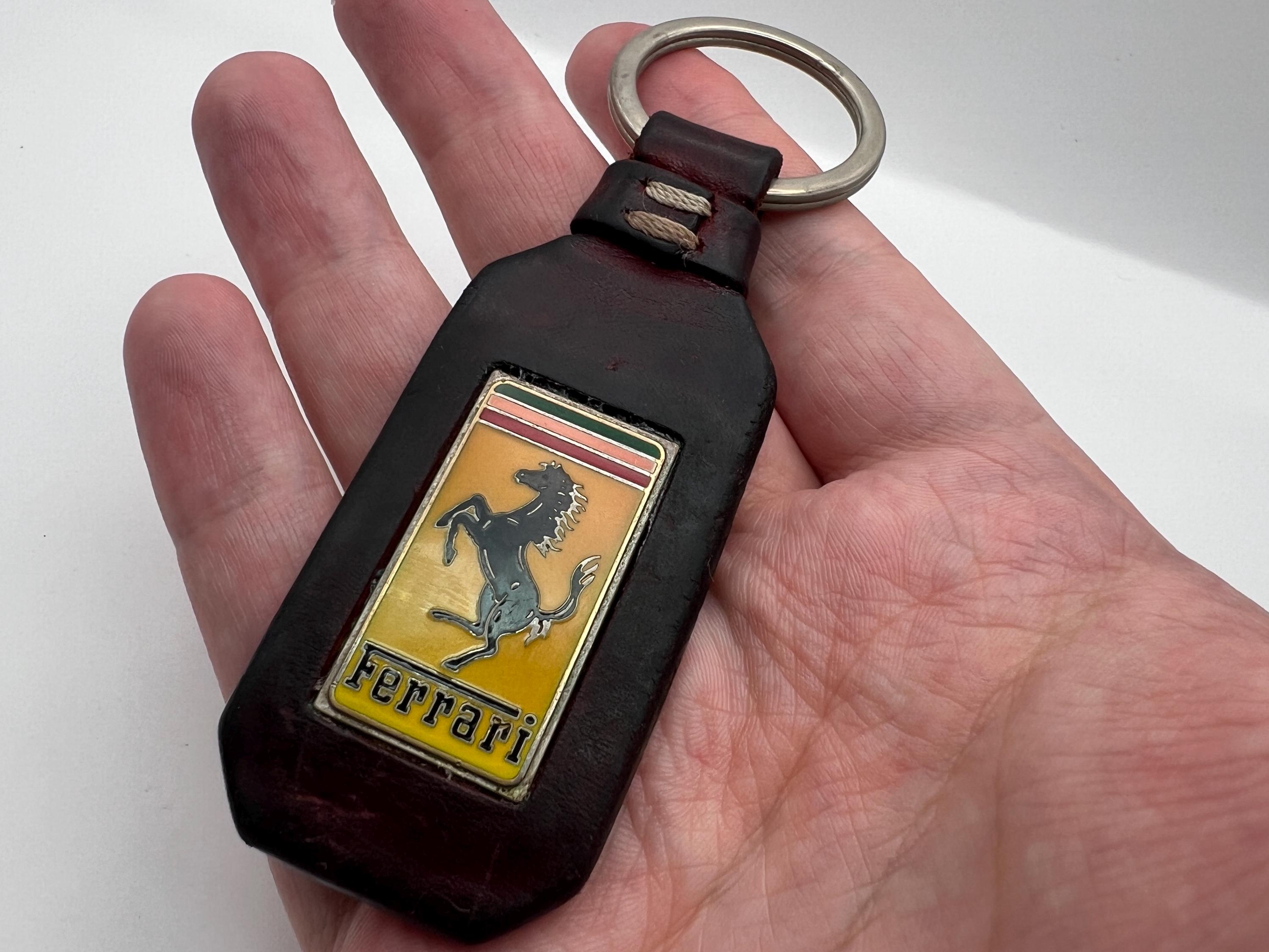 Ferrari leather key - Etsy 日本