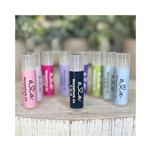 Wedding Lip Balm - Wedding Lip Gloss - Modern Wedding Favor - Personalized Lip Balm - Party Favors - Bridal Shower Favors - Bulk Custom Balm